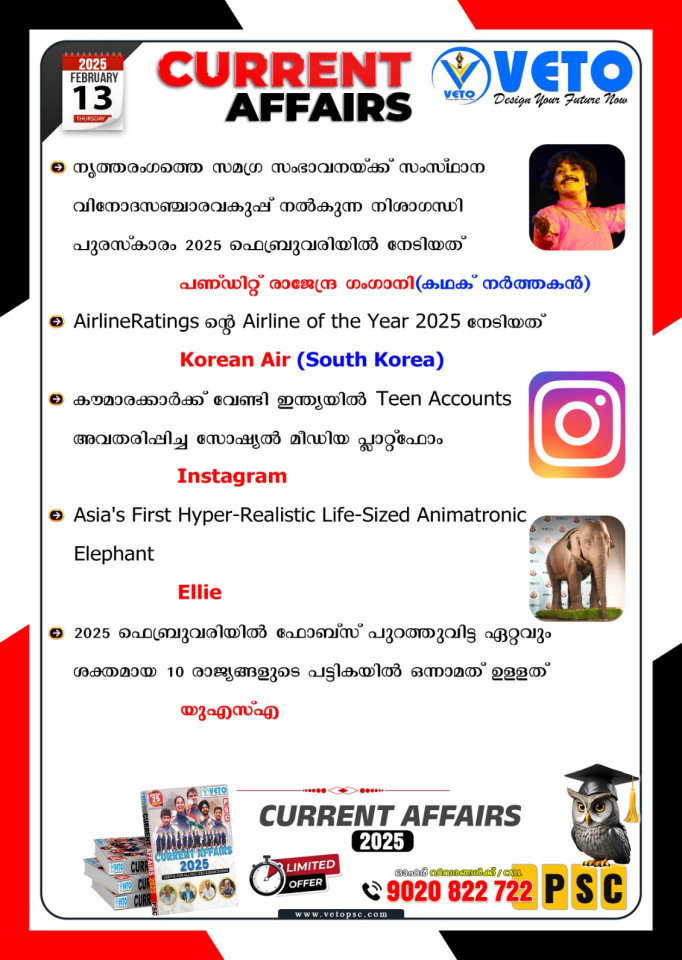 CURRENT AFFAIRS